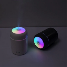 Cargar imagen en el visor de la galería, Humidificador Ultrasónico LED – Bruma Fría Silenciosa | Luz Ambiente RGB | Mini y Portátil