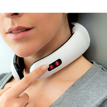 Cargar imagen en el visor de la galería, Masajeador Electromagnético de Cuello y Espalda – 6 Modos | 16 Intensidades | Relax Pro en Casa
